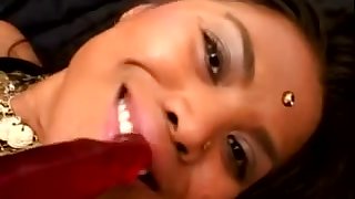 Indian Sweetheart Finds That Real Wang Is More Excellent Than A Sex Tool